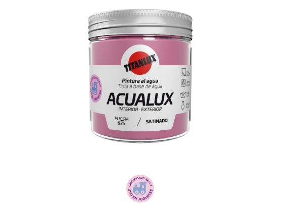 Pintura no tóxica para niños Acualux