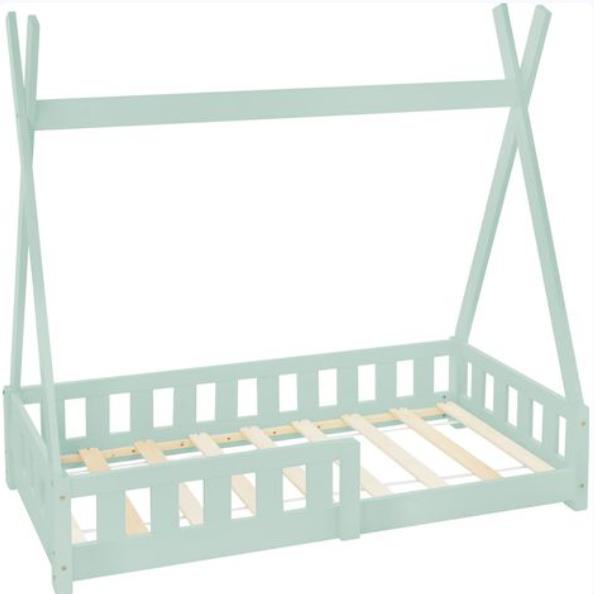 Cama montessori tipi con barreras
