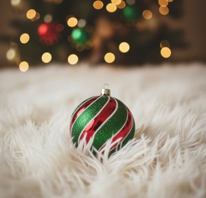 Photocall navideño en casa