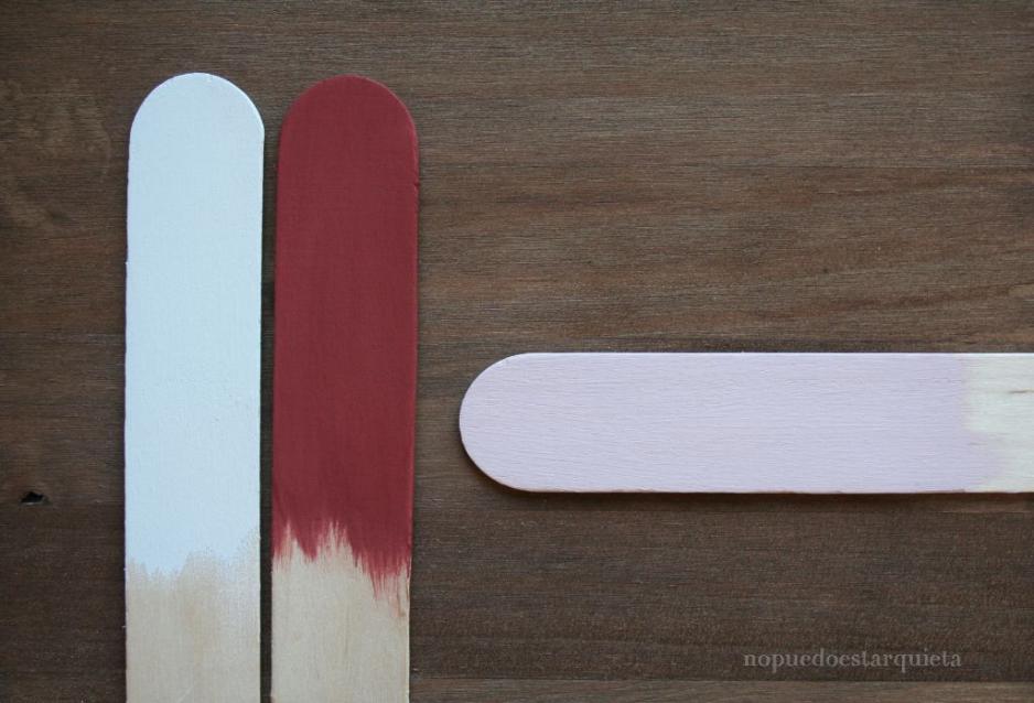 mezclar chalk paint rosa